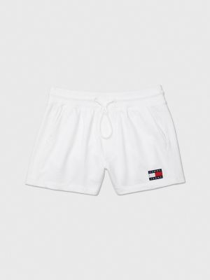 Flag Sweatshort, Fresh White