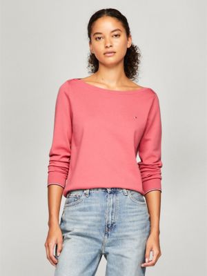 Solid Boatneck Sweater Tommy Hilfiger