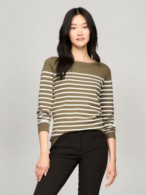 Stripe Boatneck Sweater Tommy Hilfiger