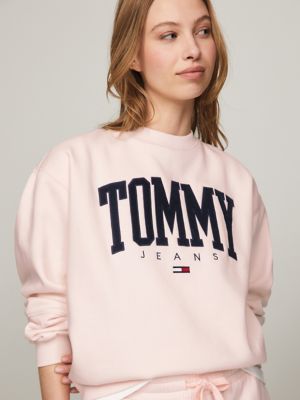 Tommy jeans sweatshirt pink top
