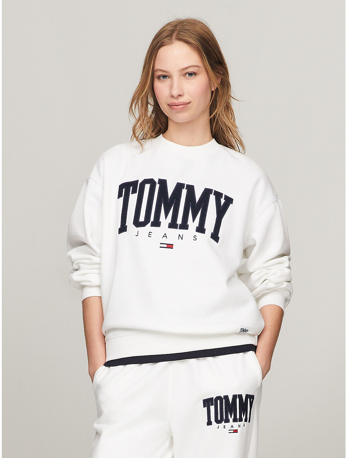 Tommy Hilfiger Women's Varsity Logo Sweatshirt