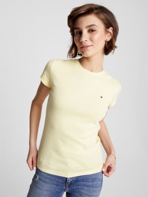 Essential Favorite Crewneck T-Shirt, Yellow Blossom