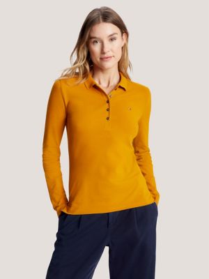 Tommy hilfiger multicolor outlet long sleeve polo