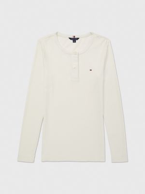 Tommy hilfiger henley clearance shirt