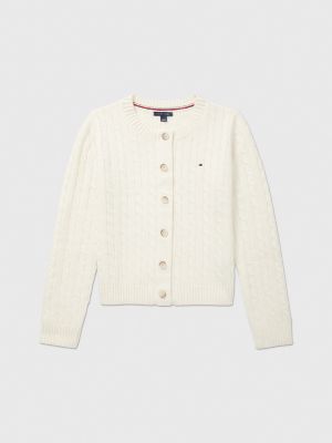 Tommy hilfiger 2025 white cardigan