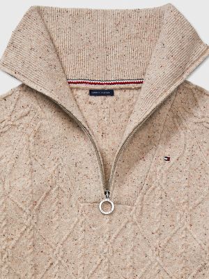 Tommy hilfiger zip sweater sales women's