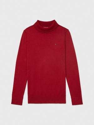 Rollneck Sweater, Regatta Red