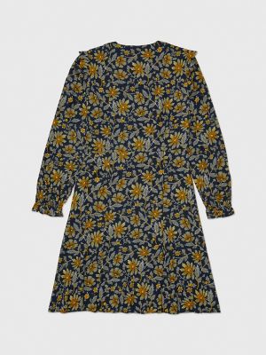 Tommy hilfiger shop blue floral dress