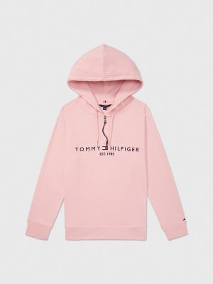 Tommy hilfiger pink zip hotsell up hoodie