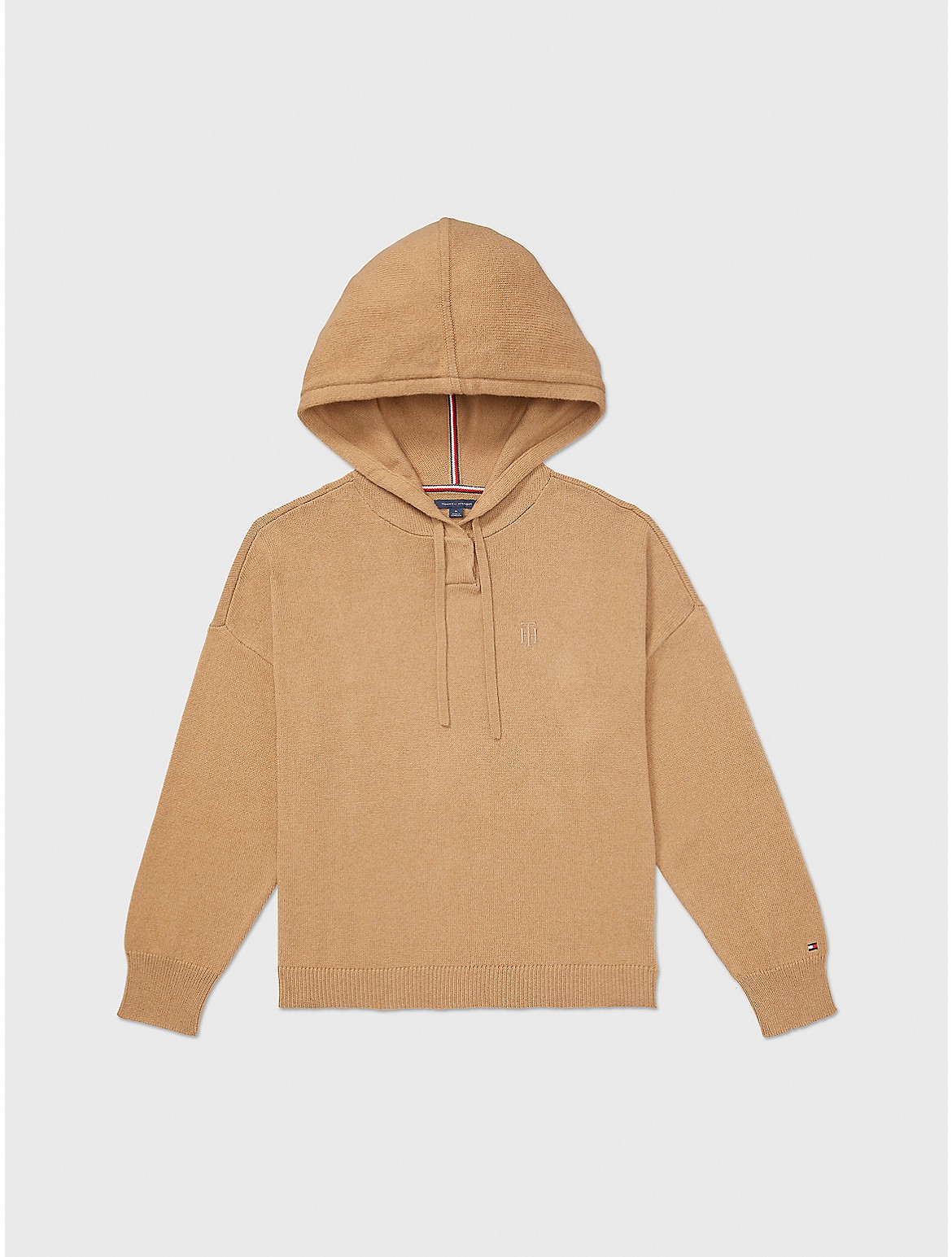 Tommy Hilfiger Hoodie Sweater In Pinecone Tan