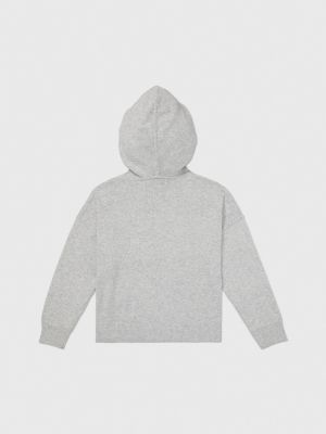 Hoodie Sweater, Light Grey Heather
