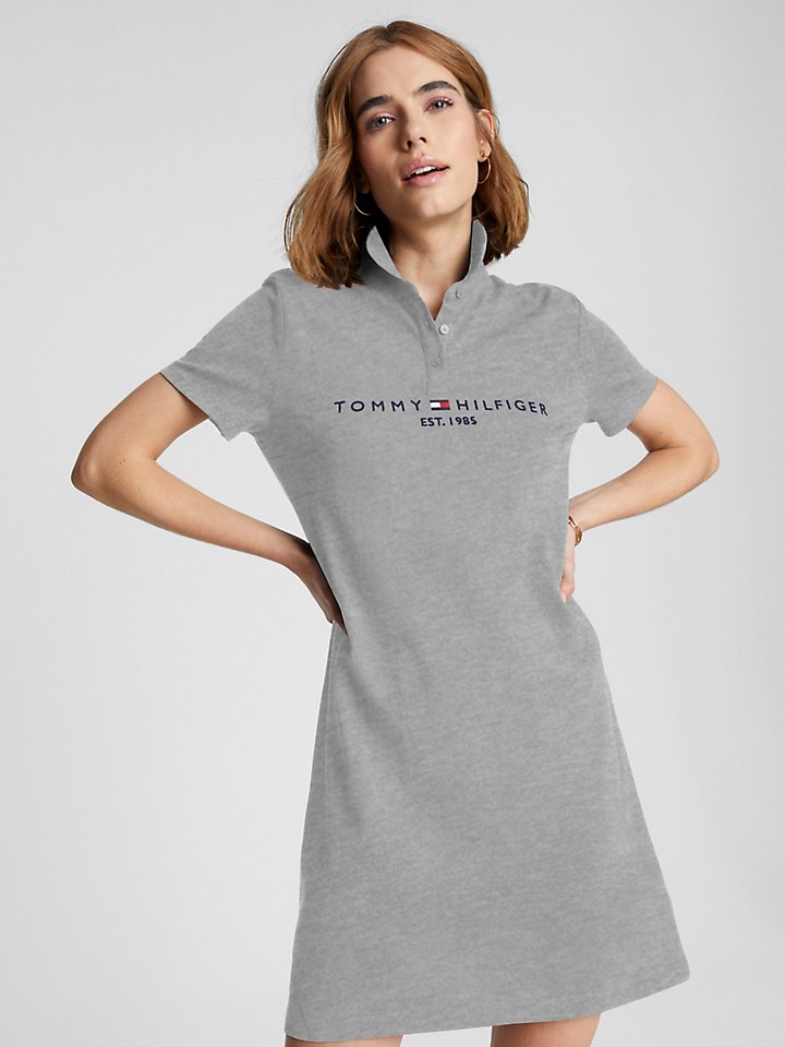 Embroidered Logo Polo Dress | Tommy