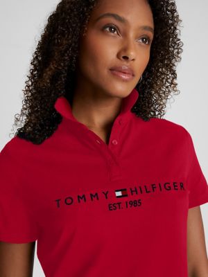 Embroidered Tommy Logo Polo Dress