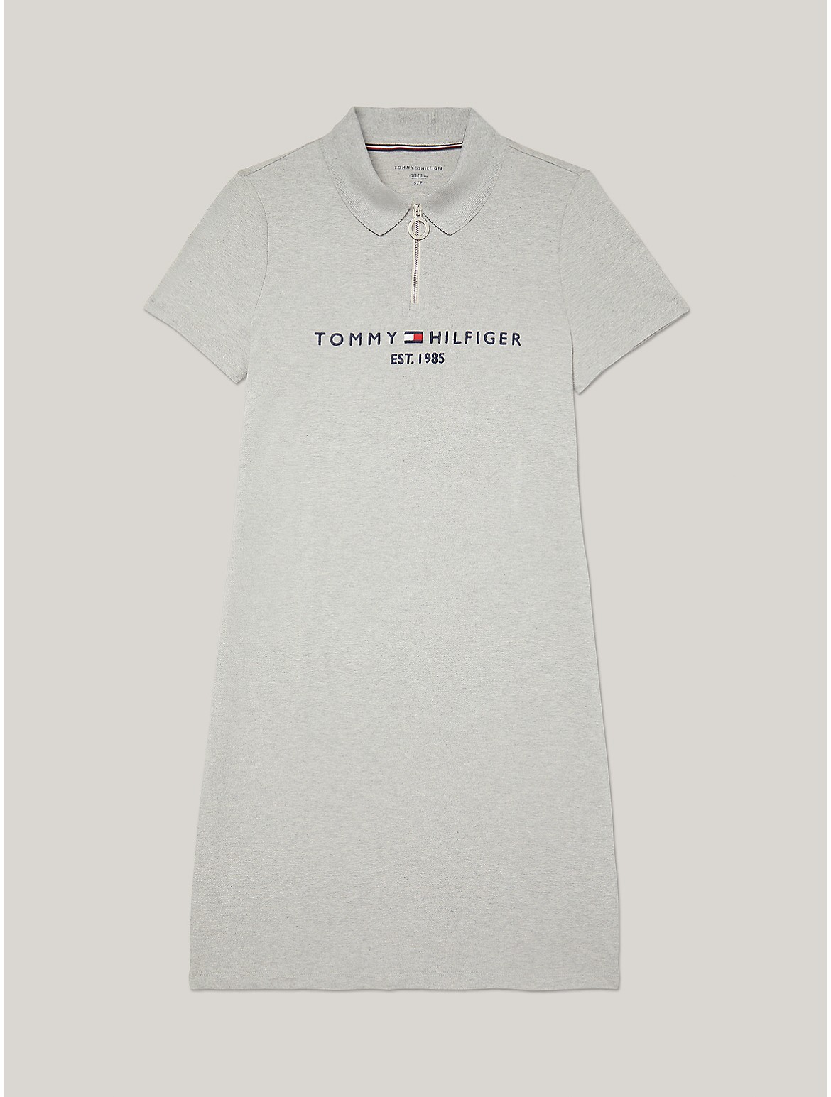 Tommy Hilfiger Women's Logo Zip Polo Dress