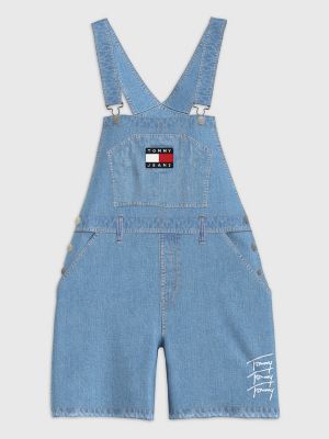 Tommy hilfiger mens store overalls shorts