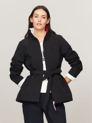 tommy hilfiger belted hilfiger yacht jacket