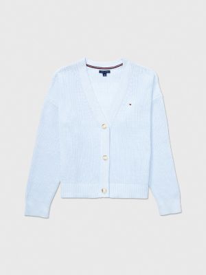 Tommy hilfiger 2025 blue cardigan