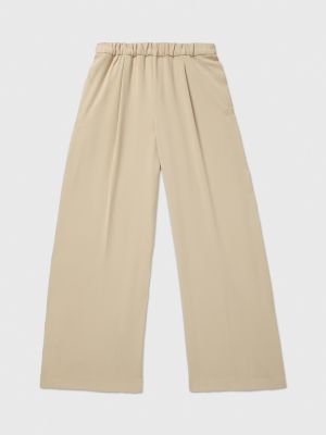 Fluid Wide Leg Pants in Botanical