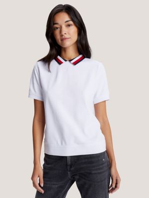 Relaxed Fit Signature Collar Polo