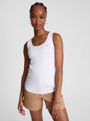 Slim Fit Ribbed Tank Tommy Hilfiger USA