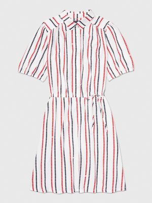 Tommy hilfiger cheap striped shirt dress