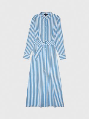 Tommy Hilfiger Dress - Global Stripe - Navy » Cheap Shipping