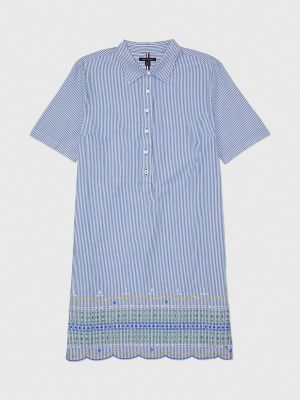 Embroidered Tommy Logo Polo Dress