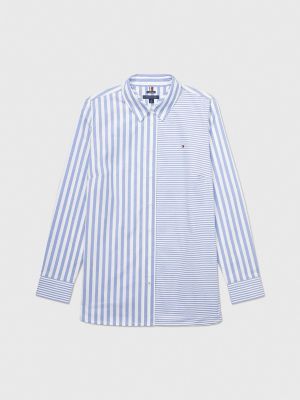 Tommy hilfiger striped clearance shirts