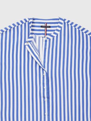 ピ* \"OPPOSITE STRIPE PULLOVER SHIRT Men's 1818 Quarter-Zip Sweater in Supima Cotton | Brooks Brothers