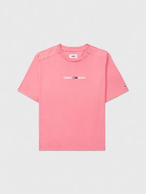 Tommy hilfiger pink sales t shirt