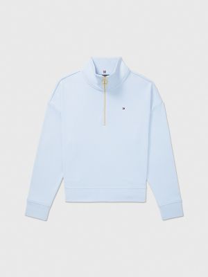 Tommy Jeans USA logo sweatshirt in blue