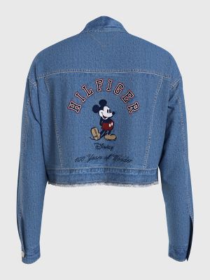 Denim jacket hot sale mickey mouse