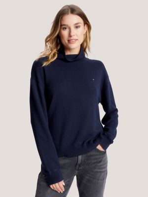 Relaxed Fit Mockneck Sweater Tommy Hilfiger