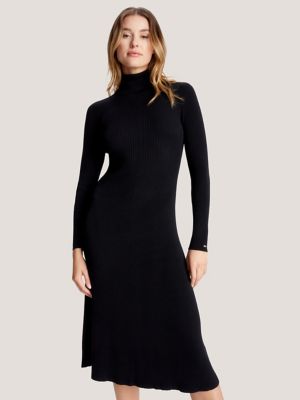 tommy hilfiger grey sweater dress Tommy Hilfiger Women's Cable Knit Sweater Dress - Red