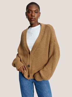 Knit V-Neck Cardigan | Tommy Hilfiger USA