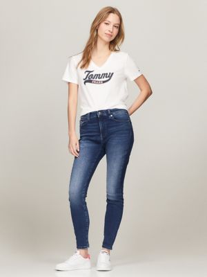High-Rise Skinny Fit Medium Wash Jean, Medium Wash