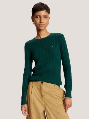 Illusion Relativitetsteori plantageejer Cable Knit Sweater | Tommy Hilfiger USA