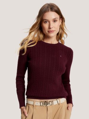 Tommy Hilfiger Essential Solid V-Neck Sweater - Women