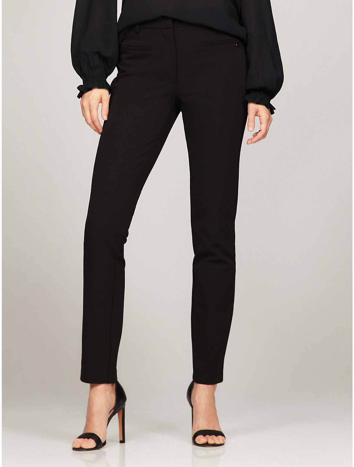 Tommy Hilfiger Women's Slim Fit Solid Pant