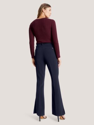 FSYSM Wide-Leg Pants Women's Fall/Winter High-Waist Drape Casual Thick Loose  Straight-Leg Pants (Color : A, Size : S Code) : : Clothing, Shoes  & Accessories