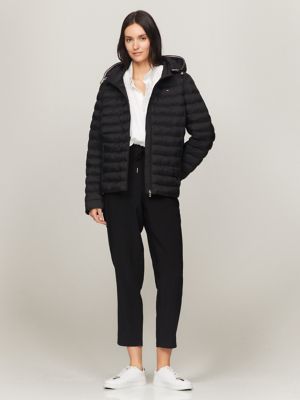 Lightweight Hooded Puffer Jacket