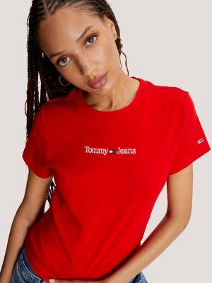 Cotton | T-Shirt Tommy Hilfiger Logo Baby USA TJ
