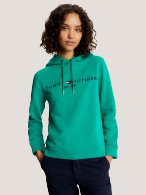 Embroidered Tommy Logo Hoodie | Tommy Hilfiger USA