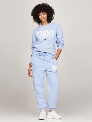 Embroidered TJ Varsity Logo Sweatpant, Quilt Blue