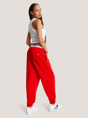 Embroidered TJ Varsity Logo Sweatpant | Tommy Hilfiger USA