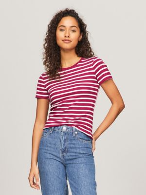 Buy Peach Tshirts for Women by TOMMY HILFIGER Online