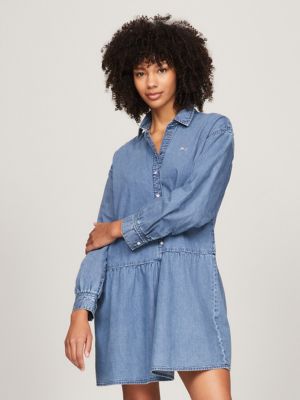 Warehouse 2024 chambray dress