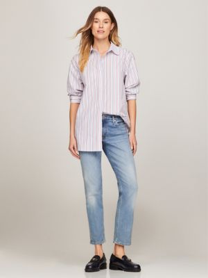 Oversized Stripe Shirt | Tommy Hilfiger USA