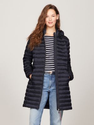 Tommy hilfiger long outlet puffer