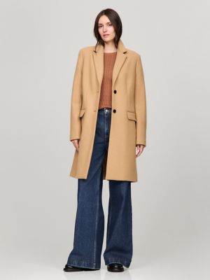 Classic Wool Blend Coat Tommy Hilfiger USA